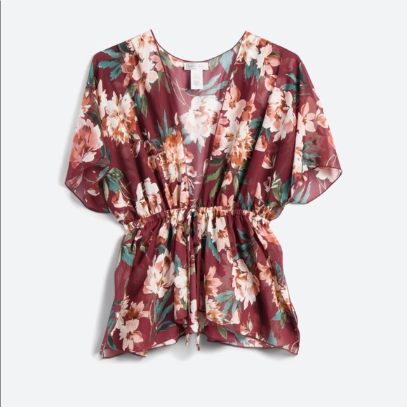 NWT Cinya Tie Detail Kimono - Picture 1 of 4